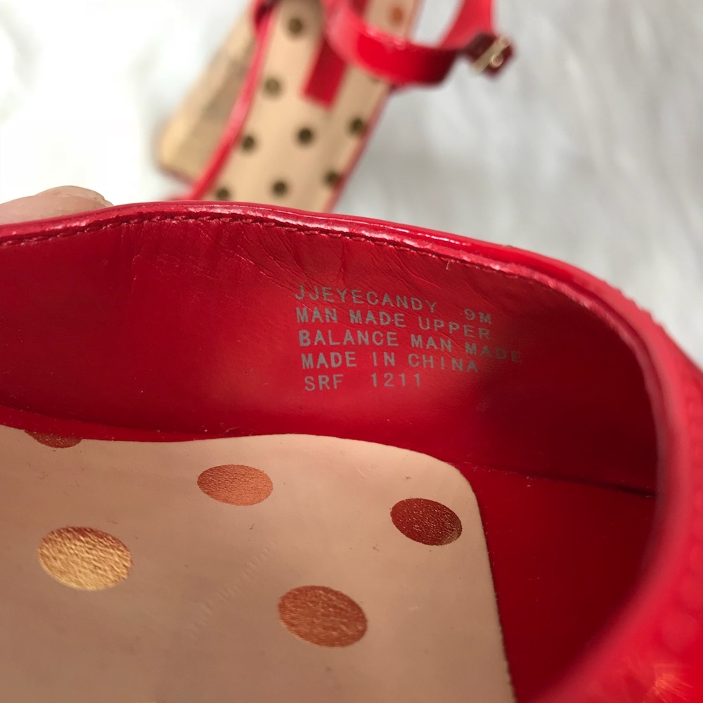 Nine & Co. Red Heels Size 9 - Picture 6 of 6